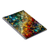 Rainbow Bubbles Notizblock (Rechte Seite)