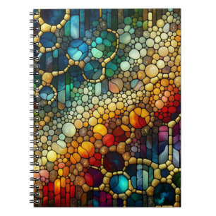 Rainbow Bubbles Notizblock