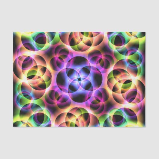 Rainbow Bubbles Seidenpapier (Vorderseite)