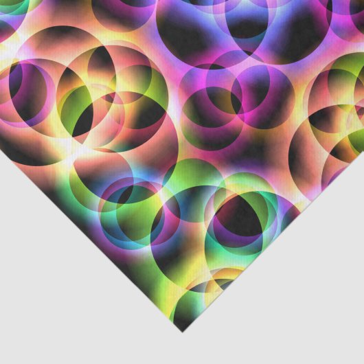 Rainbow Bubbles Seidenpapier (Ausschnitt)