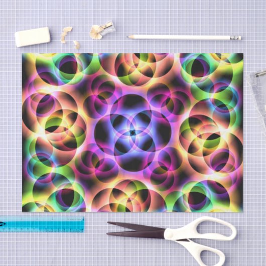 Rainbow Bubbles Seidenpapier (Handwerk)