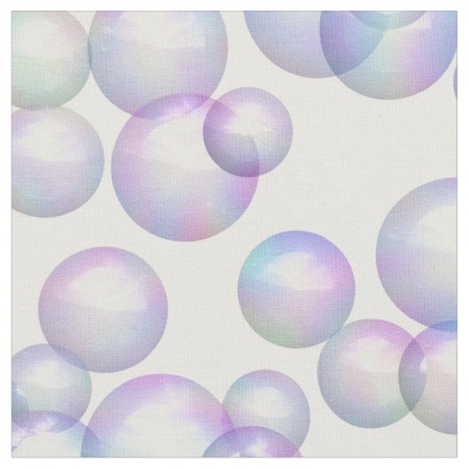 Rainbow Bubbles Stoff (Nahaufnahme)
