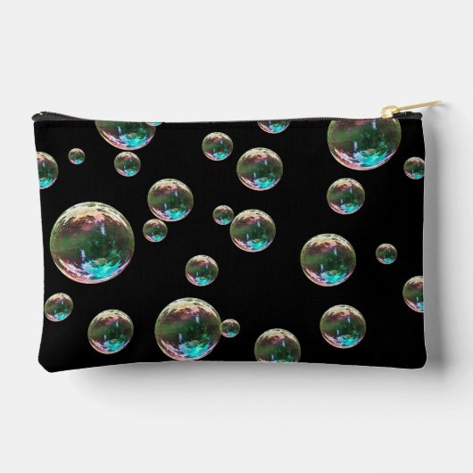 Rainbow Bubbles Zubehörtasche (Rückseite)