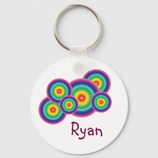 Rainbow Bubname Tag Schlüsselkette Schlüsselanhänger