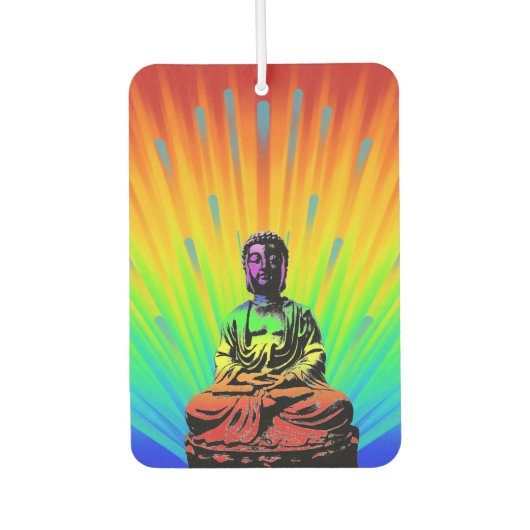Rainbow Buddha Autolufterfrischer (Vorderseite)
