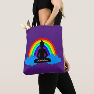 Rainbow Buddha & Mindfulness Yoga/Meditation Tasche