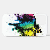 Rainbow Bull Elephant Abstrakt Case-Mate iPhone Hülle (Rückseite (Horizontal))