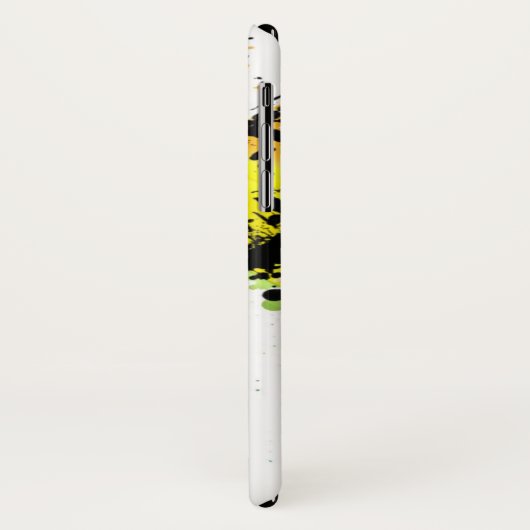 Rainbow Bull Elephant Abstrakt Case-Mate iPhone Hülle (Hinten/Links)