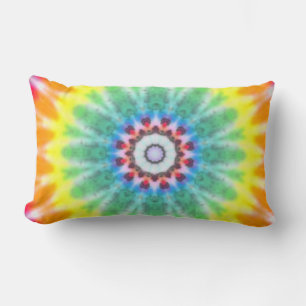 Rainbow bullseye lendenkissen