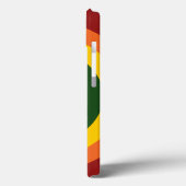 Rainbow Bullseye Muster Case-Mate iPhone Hülle (Rückseite / Links)