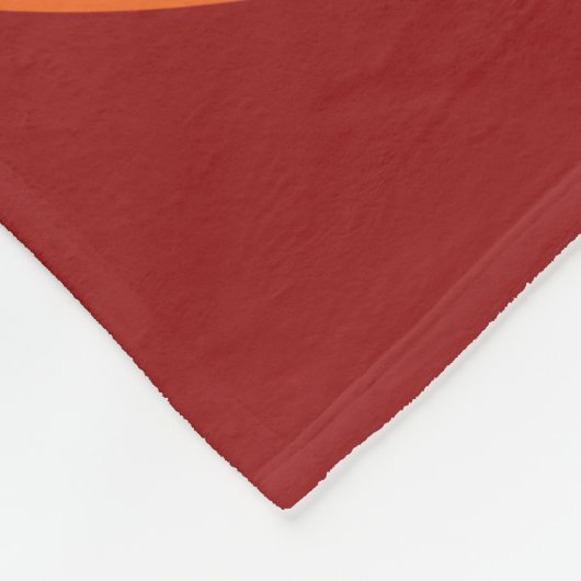 Rainbow Bullseye Muster Fleecedecke (Ecke)