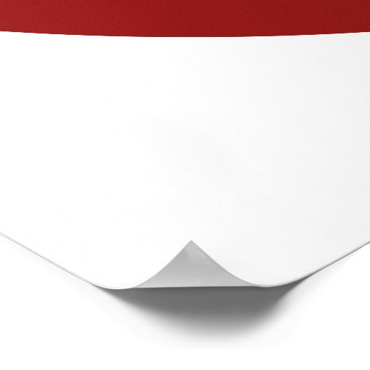 Rainbow Bullseye Poster (Ecke)