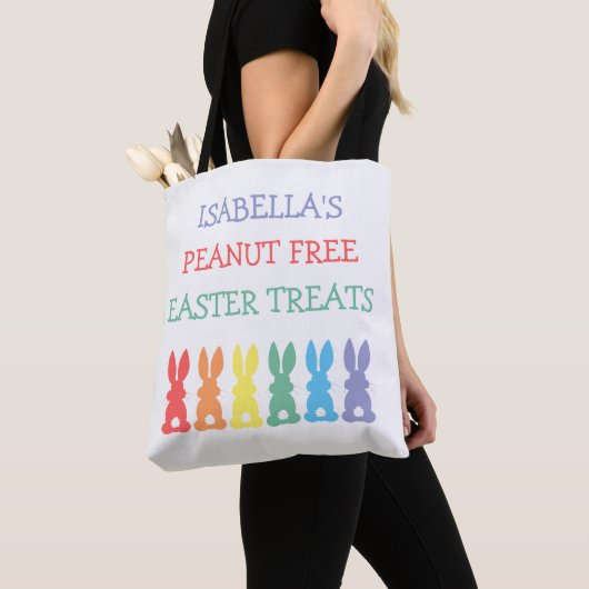 Rainbow Bunny Food Allergy Alert Tasche (Von Nahem)