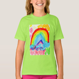 Rainbow bunter fun T - Shirt für Tee