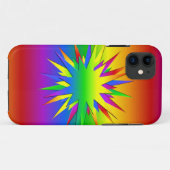 Rainbow Burst iPhone 5 Case-Mate Hülle (Rückseite (Horizontal))
