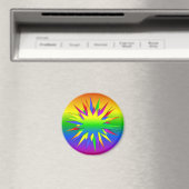 Rainbow Burst-Magnet Magnet (In Situ (Geschirrspüler))