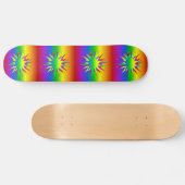 Rainbow Burst Skateboard (Horizontal)