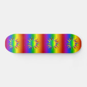 Rainbow Burst Skateboard (Horizontal)
