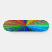 Rainbow Burst Skateboard (Horizontal)