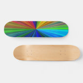 Rainbow Burst Skateboard (Horizontal)