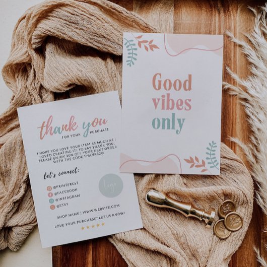 Rainbow Business Danke Karte