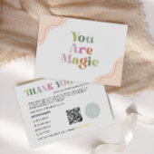 Rainbow Business Danke Karte