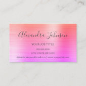 Rainbow Business Found Loyalty Punch Treuekarte (Rückseite)