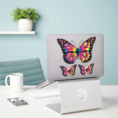 Rainbow Butterfells Decorative Custom Vinyl Stick Aufkleber (Laptop auf Schreibtisch)