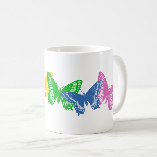 Rainbow Butterfells Kaffeetasse (VorderseiteRechts)