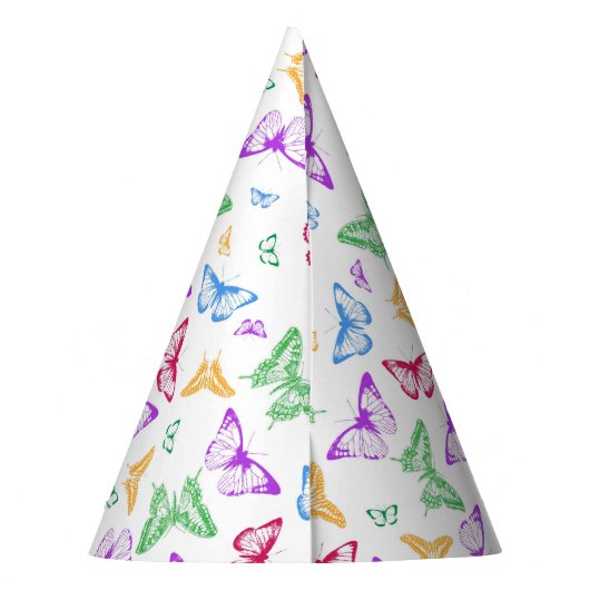 Rainbow Butterfells Partyhütchen (Rückseite)