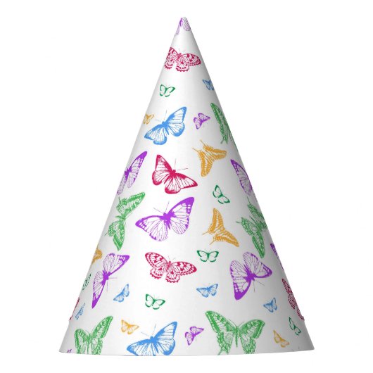 Rainbow Butterfells Partyhütchen (Vorderseite)