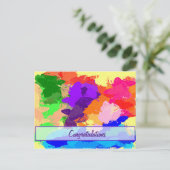 Rainbow Butterfells Postkarte (Stehend Vorderseite)