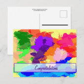 Rainbow Butterfells Postkarte (Vorne/Hinten)