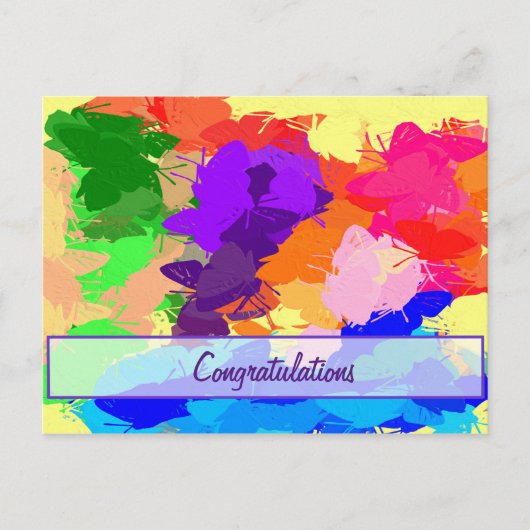 Rainbow Butterfells Postkarte (Vorderseite)