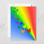Rainbow Butterfells Postkarte (Vorne/Hinten)