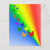 Rainbow Butterfells Postkarte (Vorderseite)