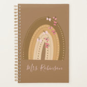 Rainbow Butterfells Skriptlehrer Name Planer (Vorderseite)