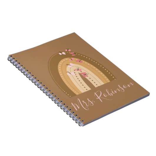 Rainbow Butterfells SkriptlehrerInnen Name Noteboo Notizblock (Rechte Seite)