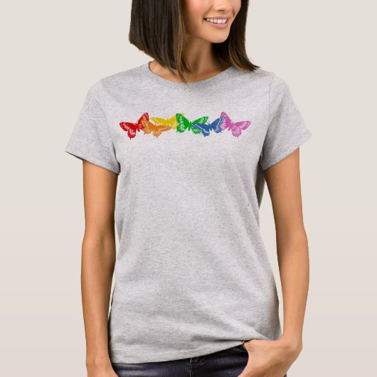 Rainbow Butterfells T-Shirt (Vorderseite)