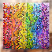 Rainbow Butterflies Pixies Window Cling Fensteraufkleber (Blatt 2)