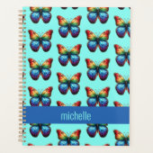 Rainbow Butterflies Planner Planer (Vorderseite)