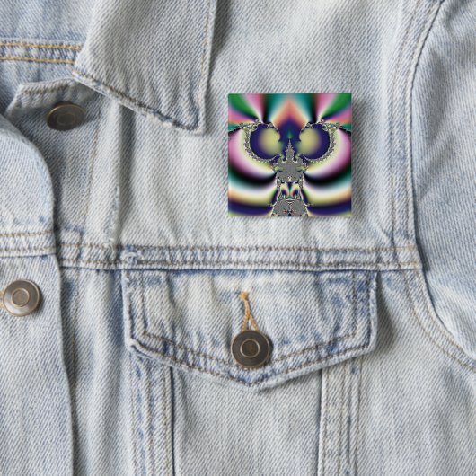 Rainbow Butterfly Button (Beispiel)