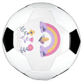 Rainbow Butterfly Cloud-Blume Fußball (Gedreht)