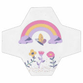 Rainbow Butterfly Cloud-Blume Fußball (Flach)