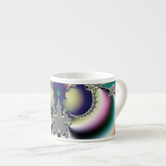 Rainbow Butterfly Espressotasse (Vorderseite Rechts)