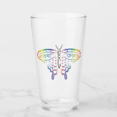 Rainbow Butterfly Glas (Vorderseite)