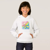 Rainbow Butterfly Hoodie (Vorne ganz)