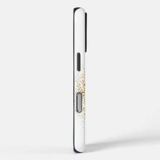 Rainbow Butterfly in a Golden Circle Case-Mate iPhone Hülle (Rückseite / Rechts)