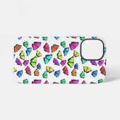 Rainbow Butterfly iPhone Hülle (Rückseite (Horizontal))