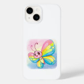 Rainbow Butterfly iPhone / iPad Gehäuse Case-Mate iPhone Hülle (Rückseite)